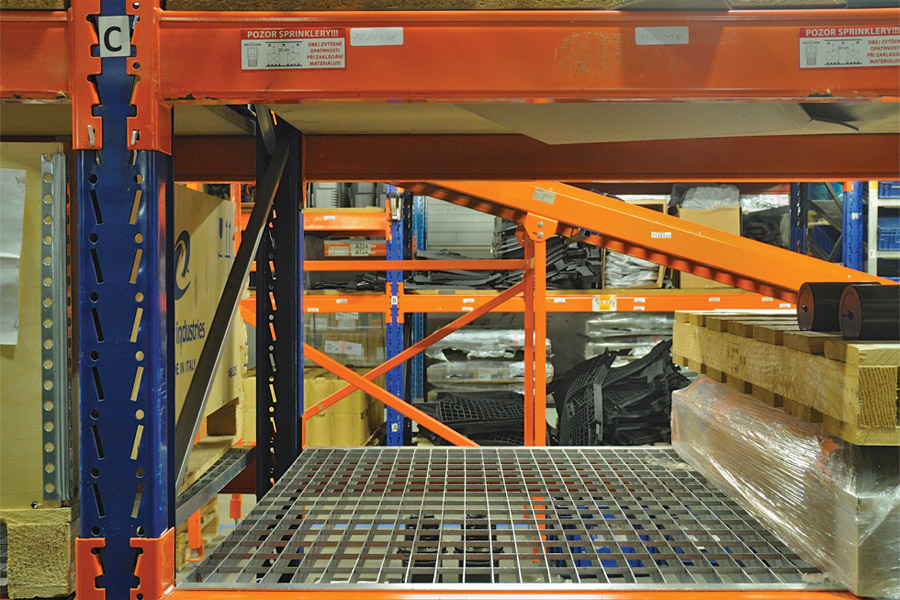 Dopňky paletových regálů